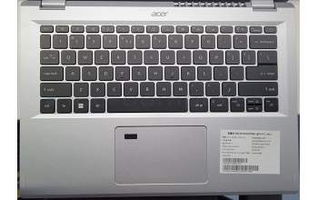 Acer 6B.KENN8.001 COVER.UPPER.W/KB.US-INT