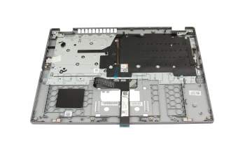 6B.KHKN7.025 original Acer keyboard incl. topcase CH (swiss) grey/grey with backlight