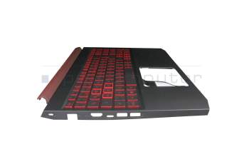6B.Q5XN2.012 original Acer keyboard incl. topcase DE (german) black/black/red with backlight