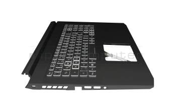 6B.QCUN2.014 original Acer keyboard incl. topcase DE (german) black/black with backlight