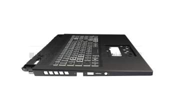 6B.QK5N7.011 original Acer keyboard incl. topcase DE (german) black/white/black with backlight