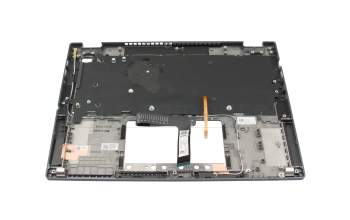 6B.VW8N7.011 original Acer keyboard incl. topcase DE (german) black/silver with backlight