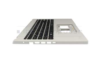 6BAYCN2014 original Acer keyboard incl. topcase DE (german) black/grey with backlight