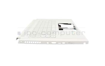 6BC5NN7011 original Acer keyboard incl. topcase DE (german) white/white with backlight