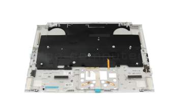 6BC6XN7011 original Acer keyboard incl. topcase DE (german) white/white with backlight