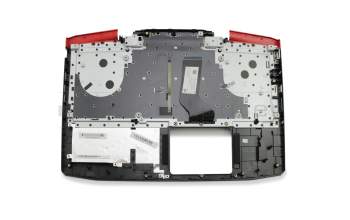 6BGM1N2011 original Acer keyboard incl. topcase DE (german) black/black with backlight