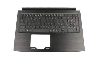 6BH18N2012 original Acer keyboard incl. topcase DE (german) black/black