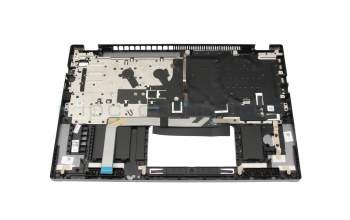6BKFTN2014 original Acer keyboard incl. topcase DE (german) black/silver with backlight