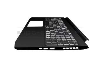 6BQB2N2014 original Acer keyboard incl. topcase DE (german) black/white/black with backlight