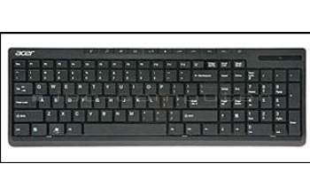 Acer 6K.BBRD1.001 KEYBOARD.RF2.4.BLACK.RUSSIAN