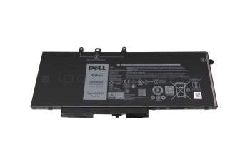 Battery 68Wh original 4 cells/7.6V suitable for Dell Latitude 15 (5591)