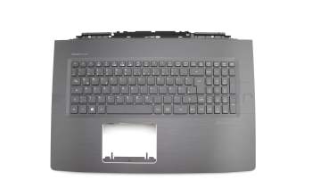 7080536CK201 original Acer keyboard incl. topcase DE (german) black/black with backlight