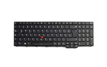 713X08H original Lenovo keyboard DE (german) black/black with mouse-stick
