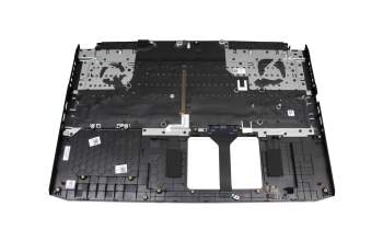 71NIY3BO046 original Compal keyboard incl. topcase DE (german) black/red/black with backlight