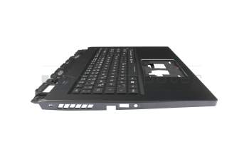 71NL92BO055 original Compal keyboard incl. topcase DE (german) black/black with backlight