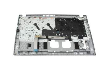 71NLC5BO046 original Acer keyboard incl. topcase DE (german) black/silver