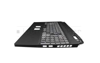 7651955000003 original Acer keyboard incl. topcase DE (german) black/black with backlight (4060/4070)