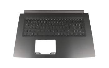 84300006KC01 original Acer keyboard incl. topcase DE (german) black/black with backlight