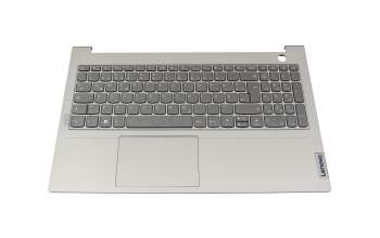 8SSN20Z38611L original Lenovo keyboard incl. topcase DE (german) dark grey/grey with backlight