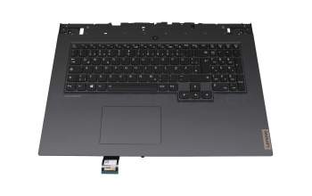 8SST60R45354 original Lenovo keyboard incl. topcase DE (german) black/black with backlight