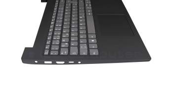 8SST60X63475 original Lenovo keyboard incl. topcase DE (german) grey/black