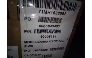 Lenovo 90205364 C260 Hinge Cover WHT