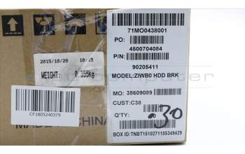 Lenovo BRACKET ZIWB2 HDD Bracket for Lenovo B41-80 (80LG)