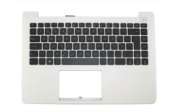 90NB0092-R31PO0 original Asus keyboard incl. topcase PT (portuguese) black/white