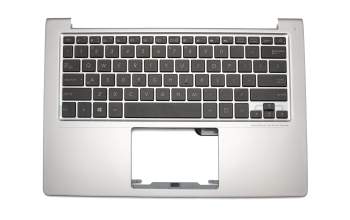 90NB04Y1-R31US0 original Asus keyboard incl. topcase US (english) black/silver with backlight