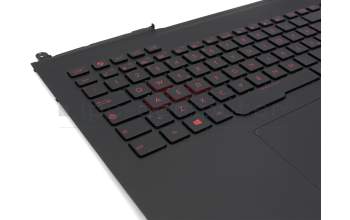 90NB06G1-R30140 original Asus keyboard incl. topcase IT (italian) black/black with backlight