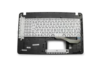 90NB0B03-R30100 original Asus keyboard incl. topcase DE (german) black/grey including ODD bracket