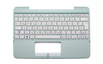 90NB0BK2-R31GE0 original Asus keyboard incl. topcase DE (german) white/green