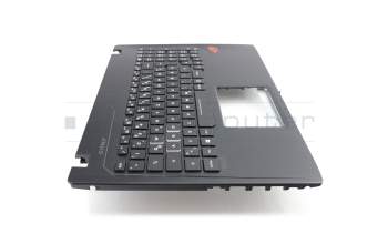 90NB0DX1-R30GE0 original Asus keyboard incl. topcase DE (german) black/black with backlight