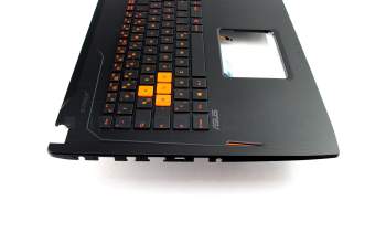 90NB0DZ1-R31GE0 original Asus keyboard incl. topcase DE (german) black/black with backlight