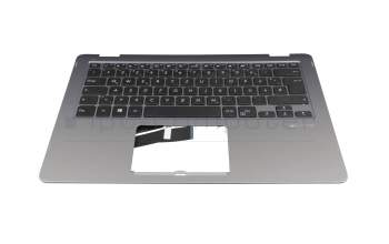 90NB0FS1-R31GE2 original Asus keyboard incl. topcase DE (german) black/silver with backlight