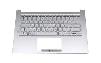 90NB0LP2-R31GE1 original Asus keyboard incl. topcase DE (german) silver/silver with backlight