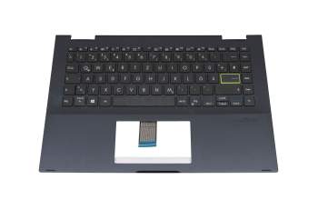 90NB0RN1-R31GE2 original Asus keyboard incl. topcase DE (german) black/black (Backlight)