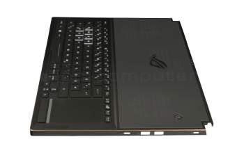 90NR00A1-R31GE0 original Asus keyboard incl. topcase DE (german) black/black with backlight