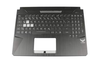 90NR00S1-R33GE0 original Asus keyboard incl. topcase DE (german) black/black with backlight