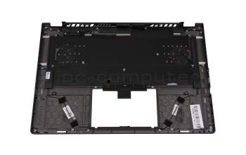 90NR04J2-R31GE1 original Asus keyboard incl. topcase DE (german) black/grey with backlight