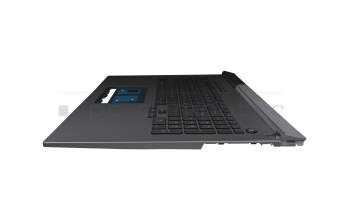 90NR05C2-R31GE0 original Asus keyboard incl. topcase DE (german) black/grey with backlight