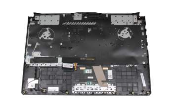 90NR05V6-R31GE0 original Asus keyboard incl. topcase DE (german) black/transparent/black with backlight