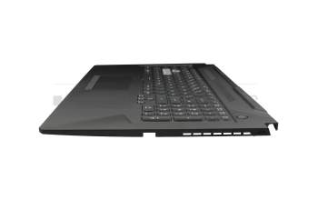 90NR0743-R30GE1 original Asus keyboard incl. topcase DE (german) black/transparent/black with backlight