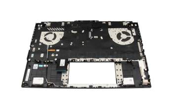 90NR0I65-R31GE0 original Asus keyboard incl. topcase DE (german) grey/grey with backlight