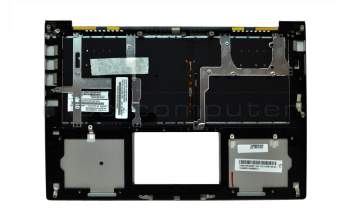 90R-NP01K1H80Y original Asus keyboard incl. topcase DE (german) black/silver with backlight