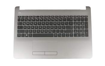 929904-041 original HP keyboard incl. topcase DE (german) black/silver