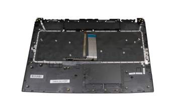 95717E74EC02 original MSI keyboard incl. topcase DE (german) black/black with backlight