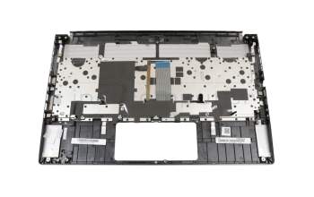 95717G12EC23 original MSI keyboard incl. topcase DE (german) black/silver with backlight