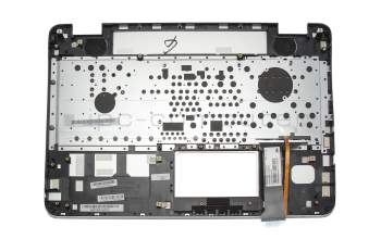 9Z.N8BBC.P0F original DFE keyboard incl. topcase FR (french) silver/silver with backlight