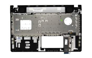 9Z.N8BBQ.K0F original Darfon keyboard incl. topcase FR (french) black/silver with backlight